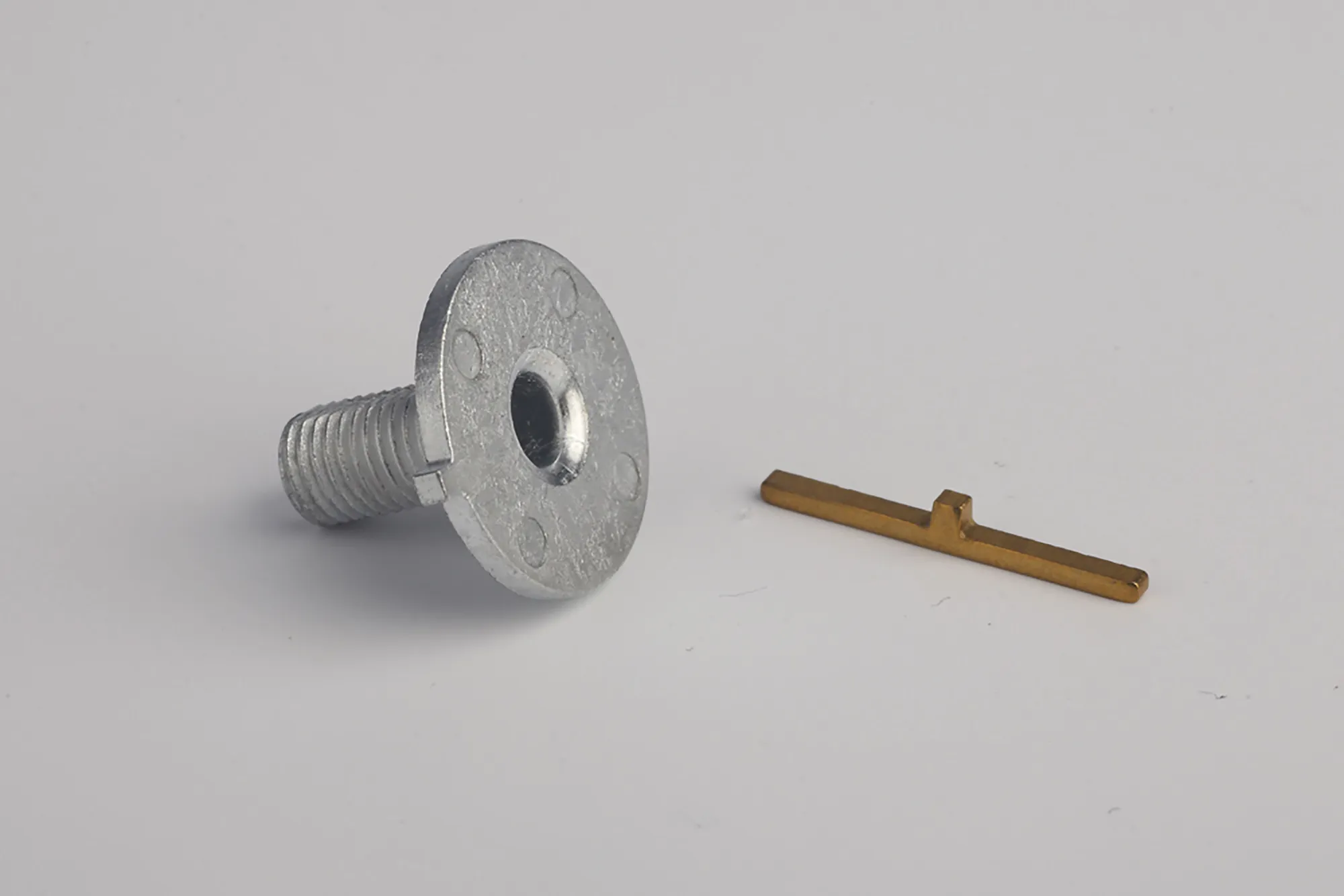 Ret. Collar Incl. Smart Slider M8 External Thread 98-554-0  Eutrac Adapters & Components-Galvanized